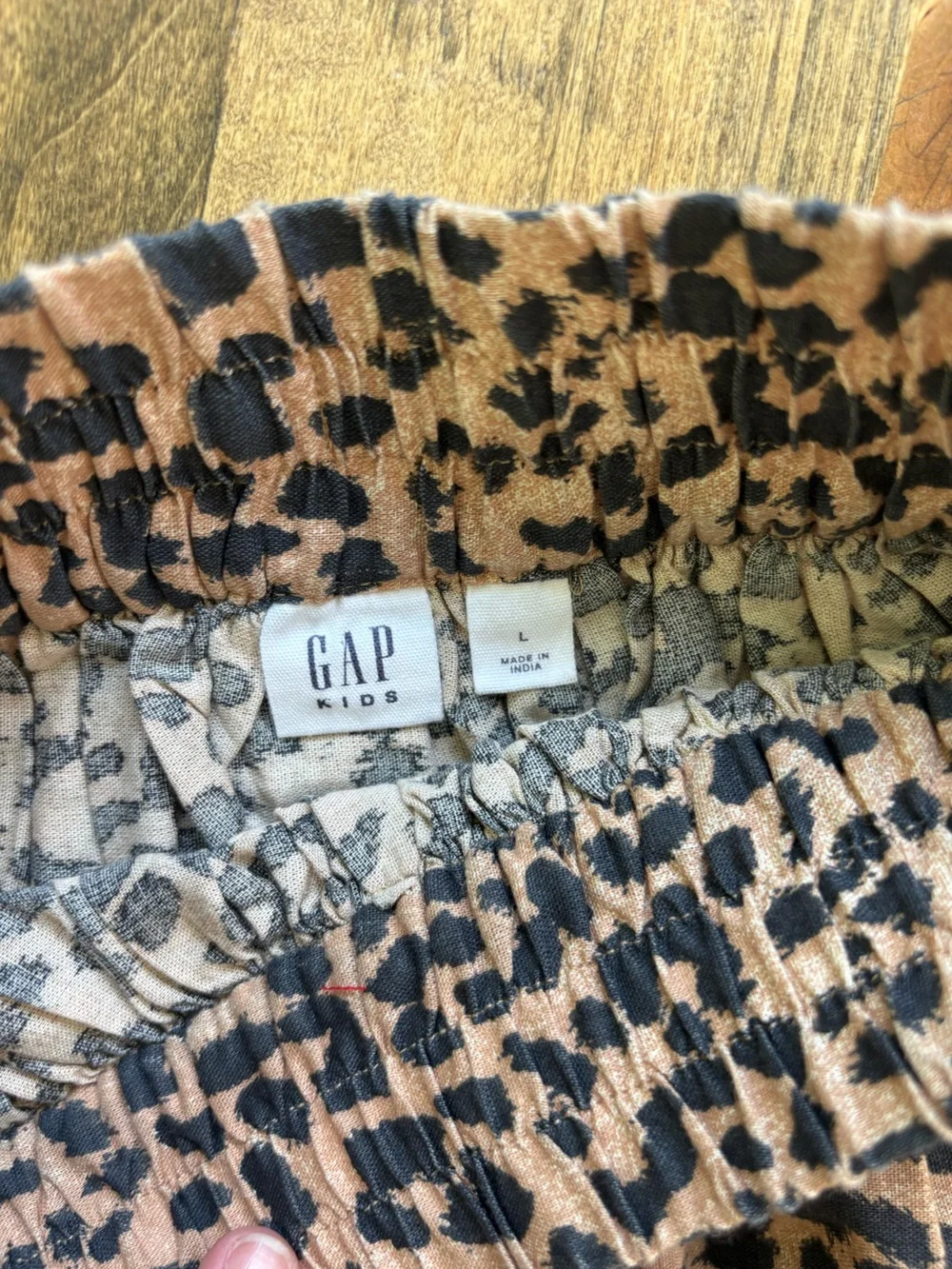 Girls Gap Leopard Print Skirt